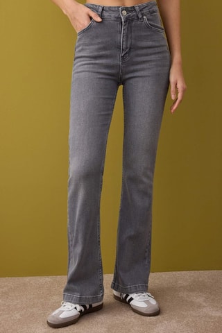 Jean flare - Gris