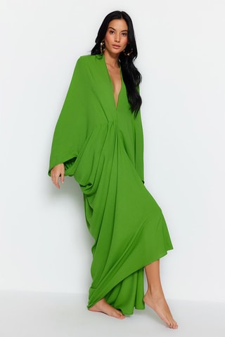 Robe asymétrique - Vert
