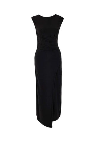 Robe portefeuille - Noir