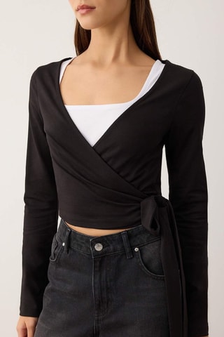 2 tops - Blanc et noir