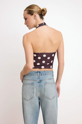 Crop top - Marron