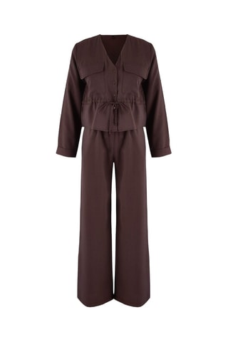 Veste et pantalon - Marron