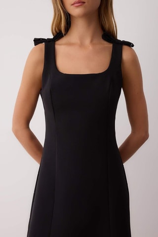 Vestido estilo patinadora - Preto - Preto