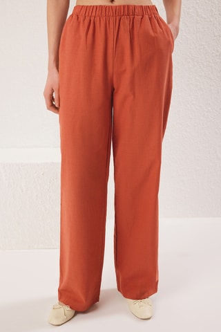 Top et pantalon - Marron