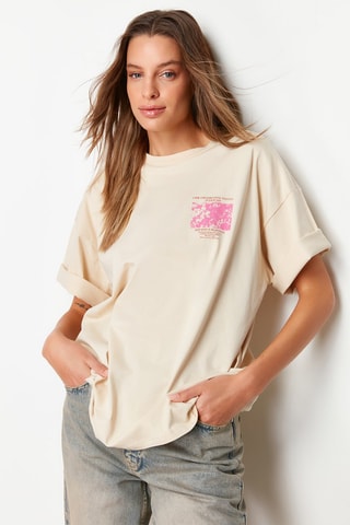 T-shirt - Beige