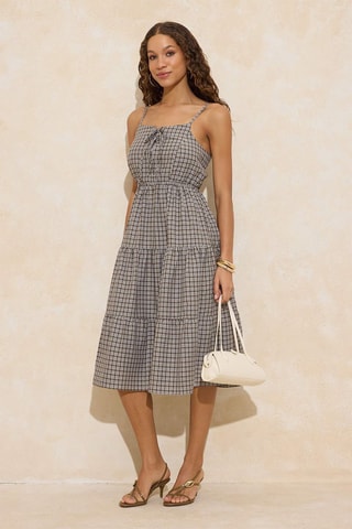 Robe midi - Vert