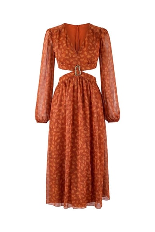 Robe longue - Rouge