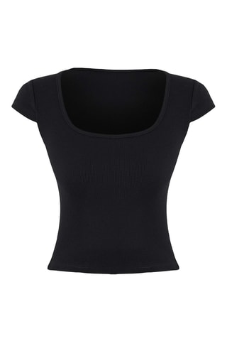 Crop top - Noir