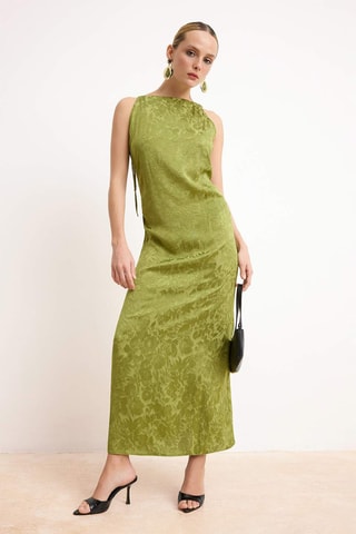 Robe longue - Vert