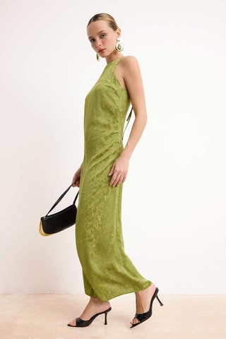 Robe longue - Vert