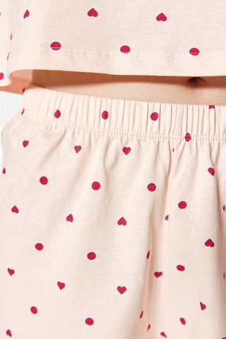 Pijama - Laranja - Rosa