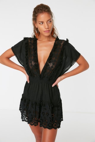 Robe patineuse - Noir