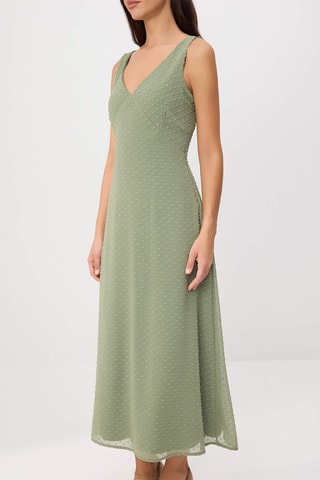 Robe midi - Vert