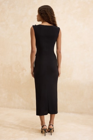 Robe fourreau - Noir