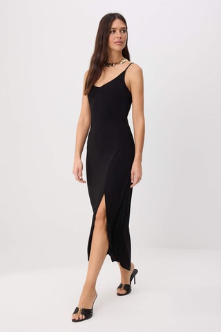 Robe midi - Noir
