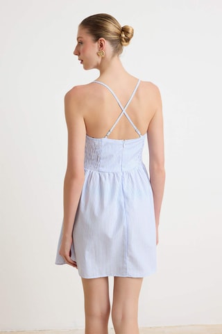 Vestido estilo patinadora - Azul