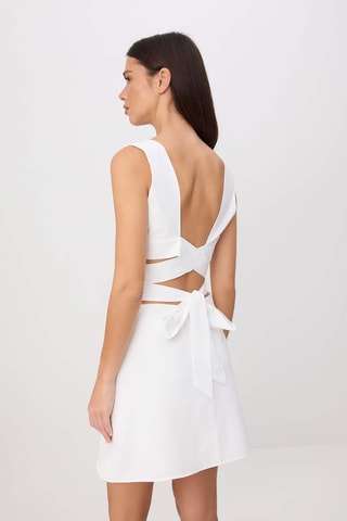 Robe trapèze - Blanc