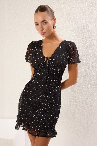 Robe droite - Noir
