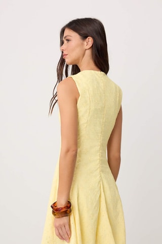 Robe patineuse - Jaune