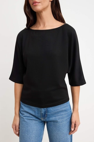 Crop top - Noir
