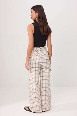 Pantalon wide legs - Blanc