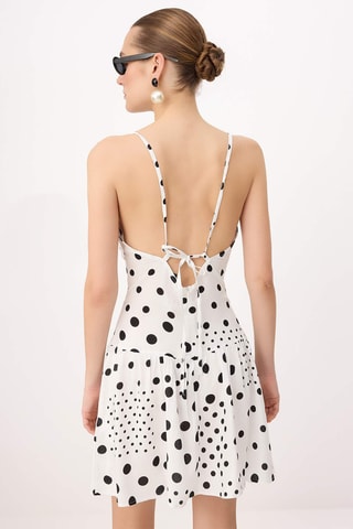 Robe patineuse - Noir et blanc