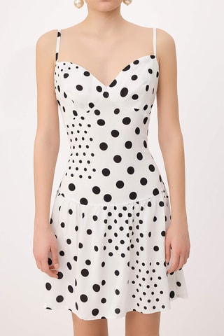 Robe patineuse - Noir et blanc