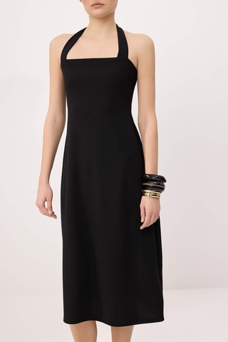 Robe midi - Noir
