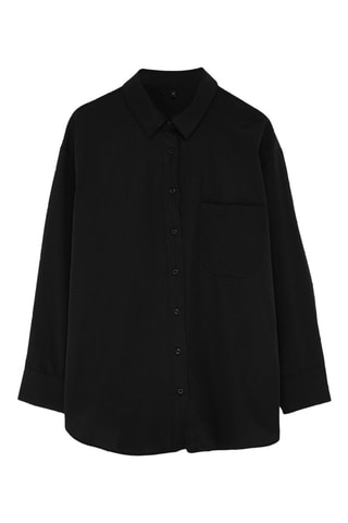Chemisier regular - Noir