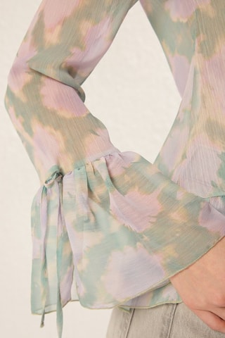 Top tie and dye - Vert et rose