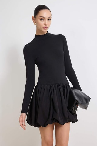 Robe boule - Noir