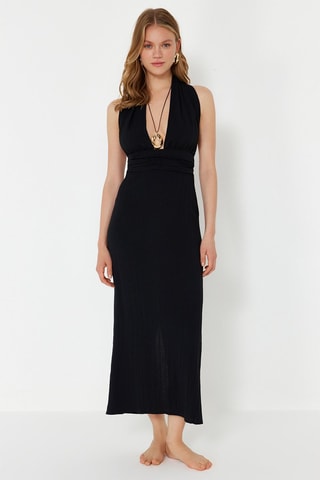 Robe de plage - Noir