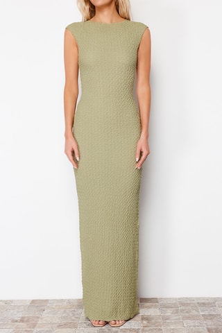 Robe longue - Vert