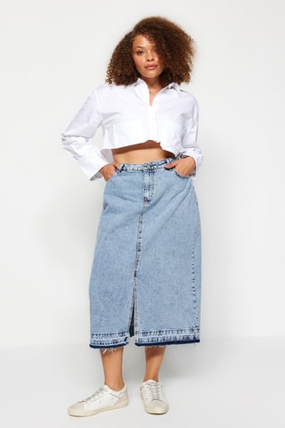 Jupe en jean - Bleu