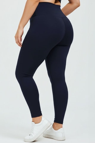 Legging taille haute - Bleu