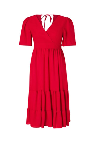 Robe midi - Rouge