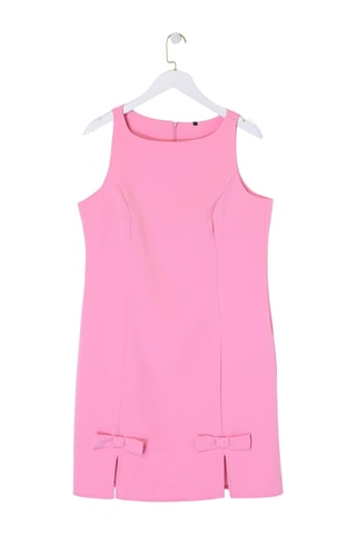 Robe droite sans manches - Rose