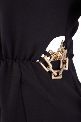 Robe longue sans manches - Noir