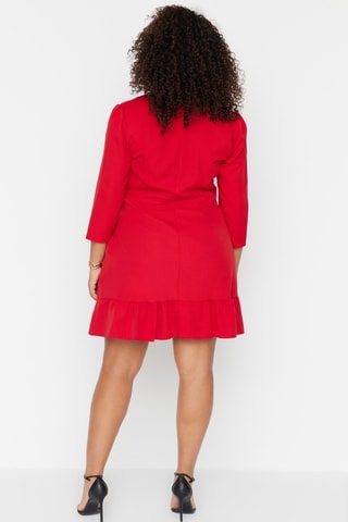 Robe courte - Rouge