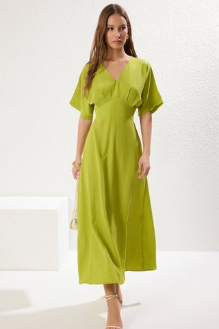 Robe longue - Vert
