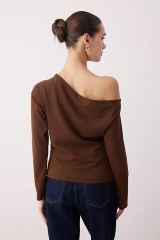 Blouse - Marron