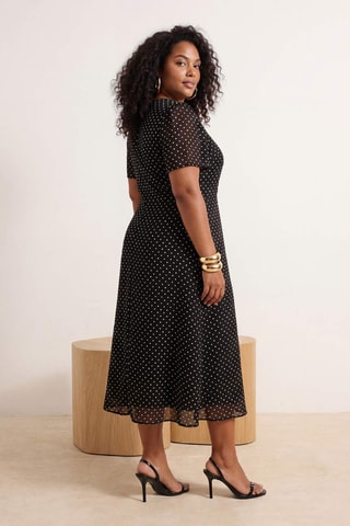 Robe midi - Noir
