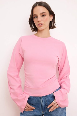 Top - Cru - Rosa