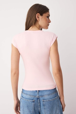 Top - Cru - Rosa