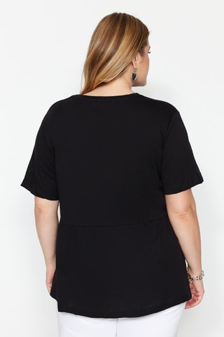 T-shirt loose - Noir
