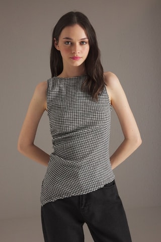 Top - Vermelho - Preto
