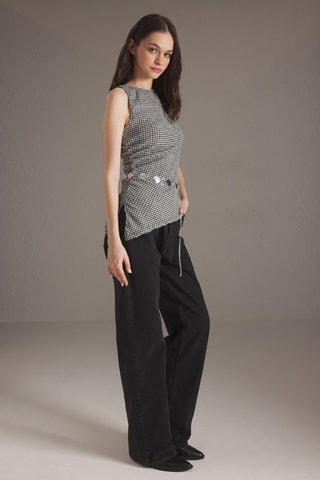 Top - Vermelho - Preto