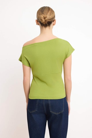 Top - Preto - Verde