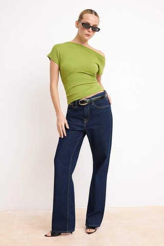 Top - Preto - Verde