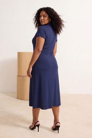 Robe polo - Bleu marine
